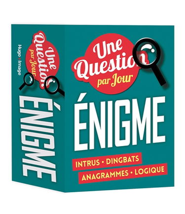 Enigme : une question par jour : intrus, dingbats, anagrammes, logique