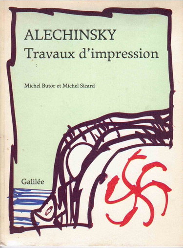 Couverture de Alechinsky : travaux d'impression