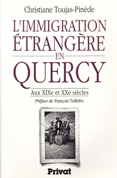 Couverture de L'Immigration étrangère en Quercy