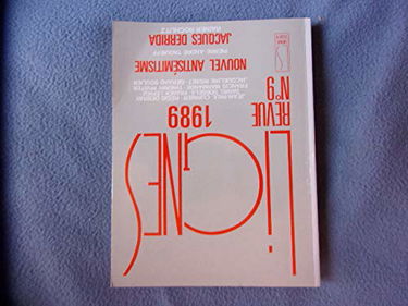 Lignes, n° 9. 1989