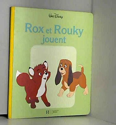 Rox et Rouky jouent