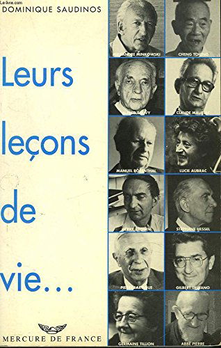 Leurs leçons de vie...