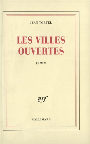 Couverture de Les villes ouvertes