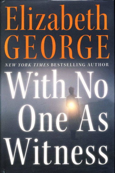 Couverture de With No One As Witness par Elizabeth George