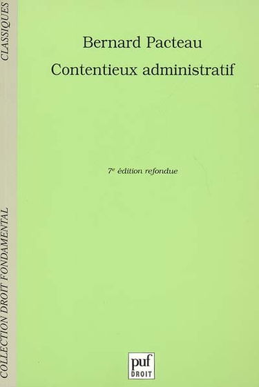 Contentieux administratif
