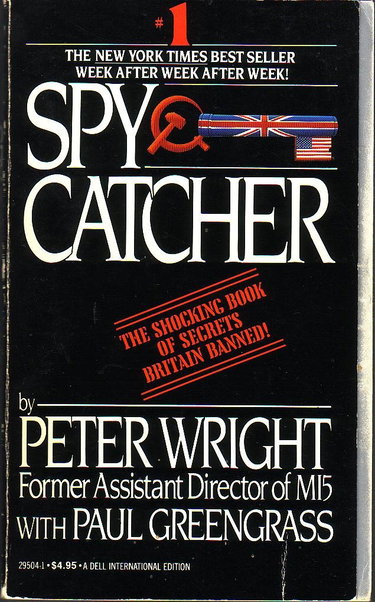 Couverture de Spycatcher: The Candid Autobiography of a Senior Intelligence Officer