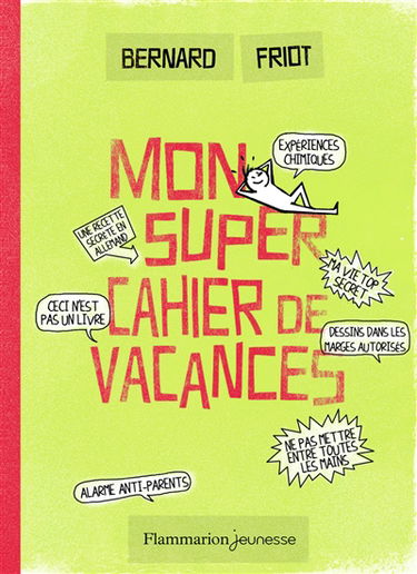 Mon super cahier de vacances