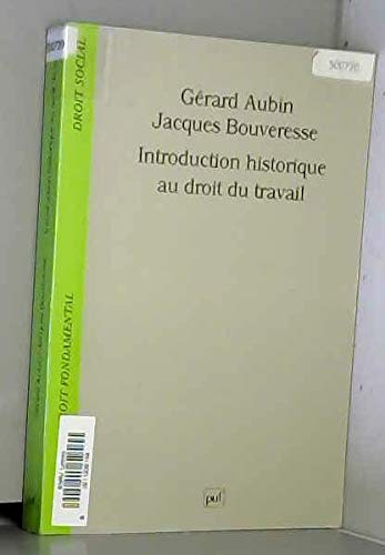 Introduction historique au droit du travail