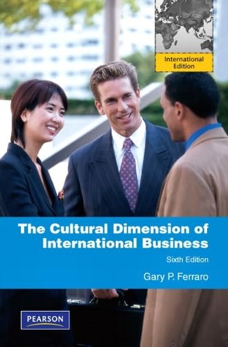 Couverture de The Cultural Dimension of Global Business: International Edition