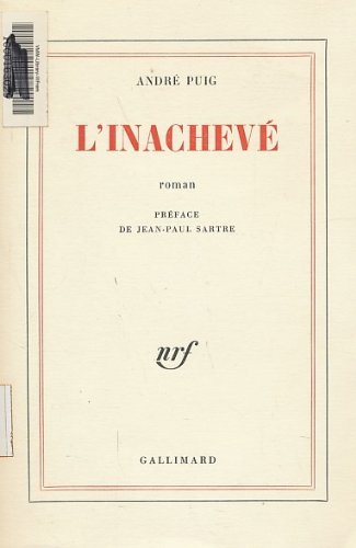 Couverture de L'inachevé