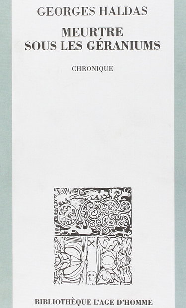 Les Confessions d'une graine, tome 3/2 : Meurtres sous géranium