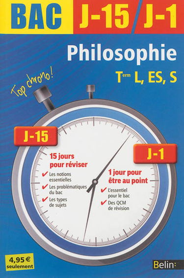 Philosophie terminales L, ES, S