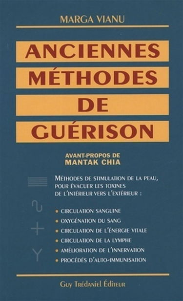 Anciennes méthodes de guérison : méthodes de stimulation de la peau, pour évacuer les toxines de l'intérieur vers l'extérieur : circulation sanguine, oxygénation du sang, circulation de l'énergie vitale, circulation de la lymphe, amélioration de l'innerva