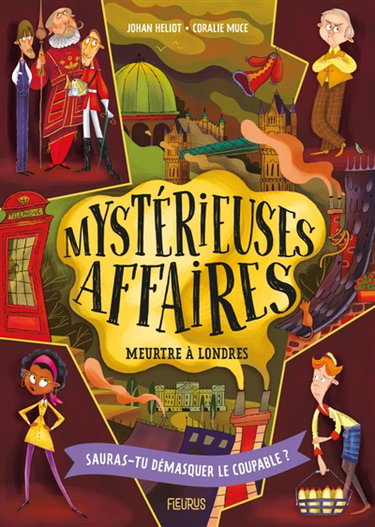 Couverture de Mystérieuses affaires. Vol. 1. Meurtre à Londres