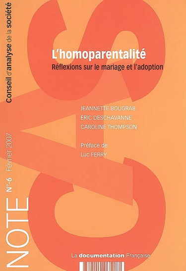 L'homoparentalité : réflexions sur le mariage et l'adoption
