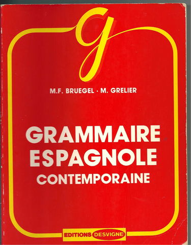 Grammaire espagnole contemporaine