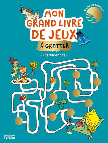 Les vacances : 50 jeux à gratter