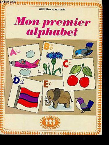 Couverture de Mon premier alphabet