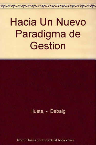 Couverture de Hacia un nuevo paradigma de gestion