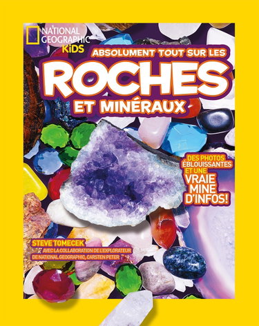 Couverture de Absolument tout sur les roches et minéraux