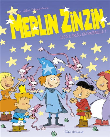 Couverture de Merlin Zinzin. Vol. 2. Des lérus en pagaille !