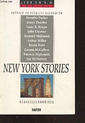 Couverture de New York stories