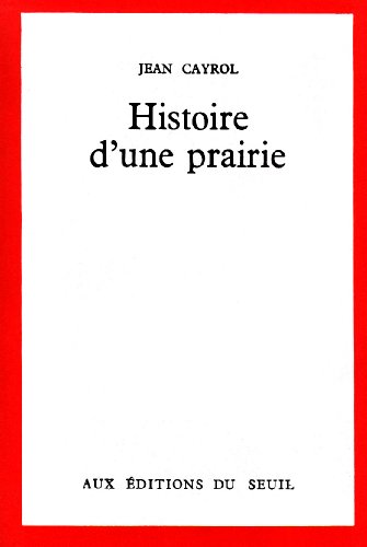 Histoire d'une prairie