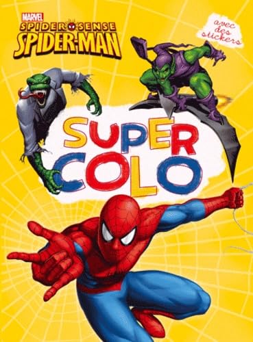 Spider-man Spider sense Super colo: Avec stickers