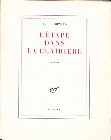 L'Etape dans la clairière