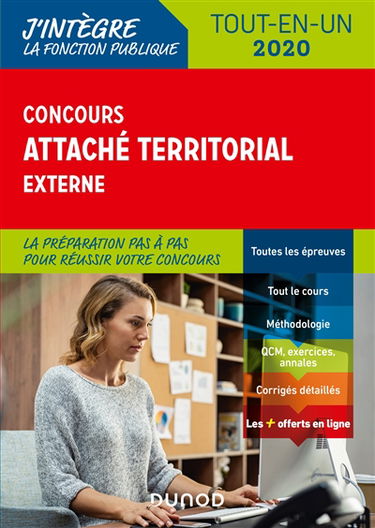 Concours attaché territorial externe : tout-en-un 2020