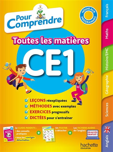 Pour comprendre toutes les matières CE1 : nouveaux programmes