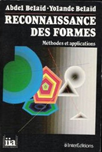 Reconnaissance des formes : méthodes et applications