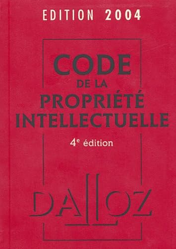 Code de la propriété intellectuelle 2004