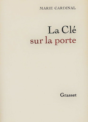 Couverture de La clé sur la porte