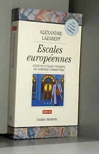 Couverture de Escales européennes par Alexandre Lazareff