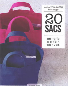 20 sacs en toile coton canvas
