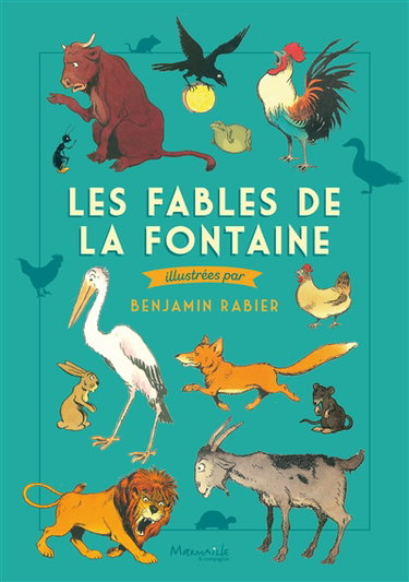 Couverture de Les fables de La Fontaine par Jean de La Fontaine
