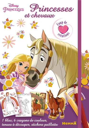 Disney princesses : princesses et chevaux