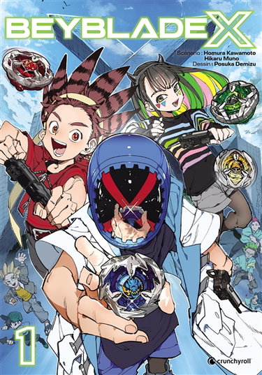 Couverture de Beyblade X. Vol. 1 par Homura Kawamoto