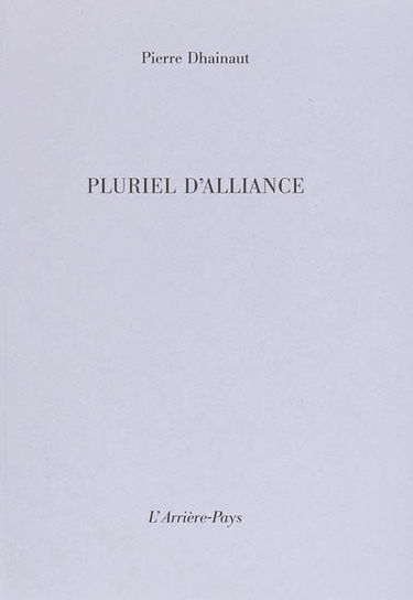 Pluriel d'alliance