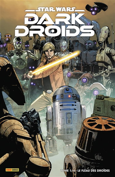 Couverture de Star Wars : Dark Droids. Vol. 1. Le fléau des droïdes
