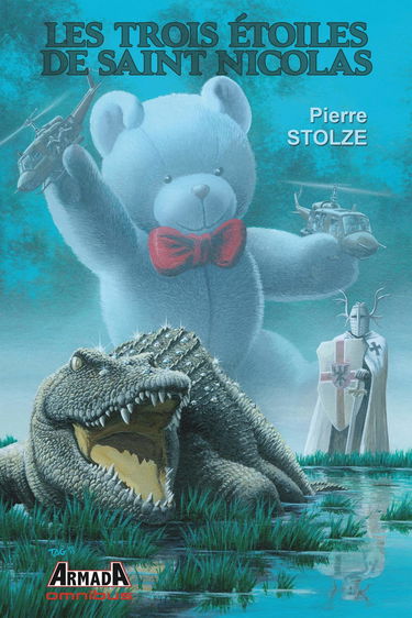 Les trois étoiles de Saint Nicolas: Réunit Marilyn Monroe et les samouraïs du Père Noël ; Greta Garbo et les crocodiles du Père Fouettard ; Brigitte Bardot et les bretelles du Père éternel
