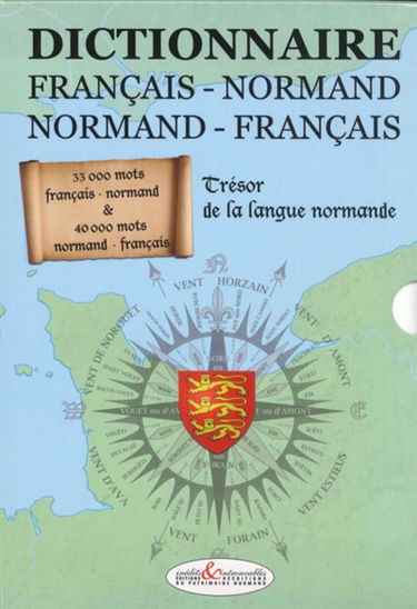 Trésor de la langue normande : dictionnaire français-normand, normand-français