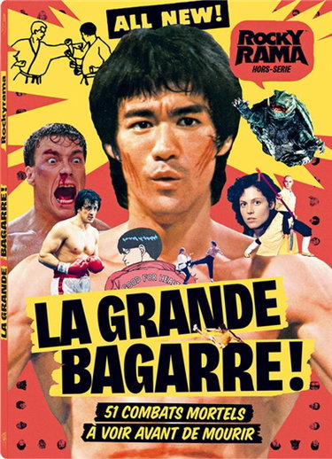 Couverture de Rockyrama, hors série, n° 8. La grande bagarre ! : 51 combats mortels à voir avant de mourir