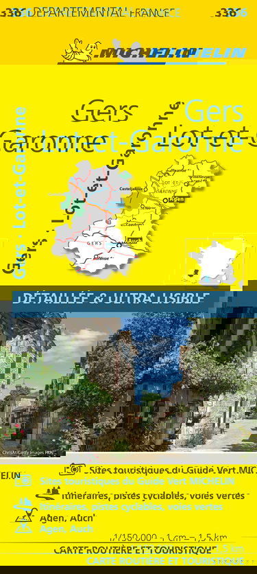 Carte Départementale Gers, Lot-et-Garonne