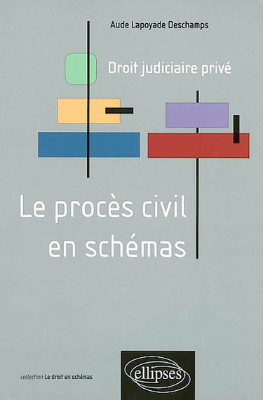 Le procès civil en schémas : droit judiciaire privé