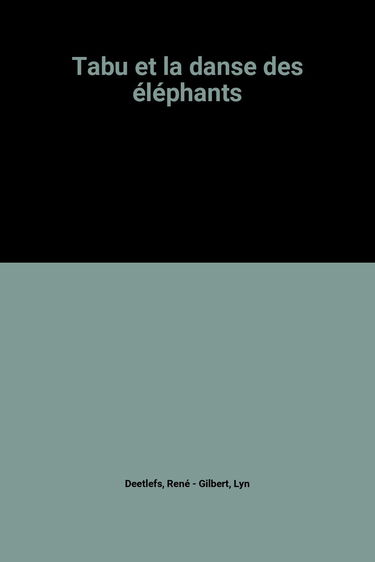 Tabu et la danse des éléphants