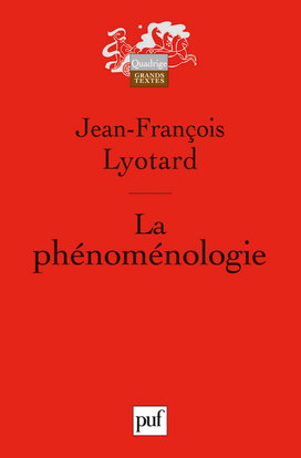 La phénoménologie