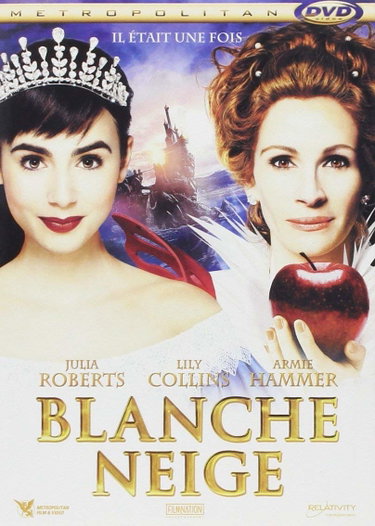 Couverture de Blanche Neige par Lily Collins
