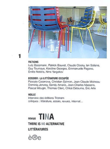 Tina, n° 1. La littérature occupée